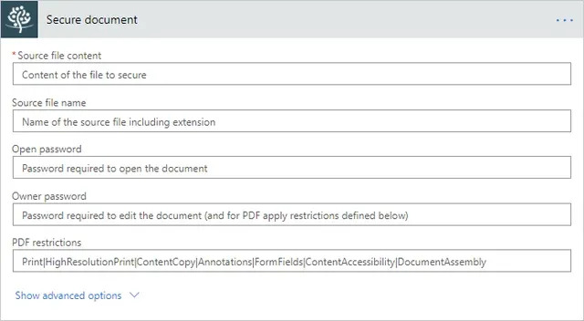 Power Automate Secure