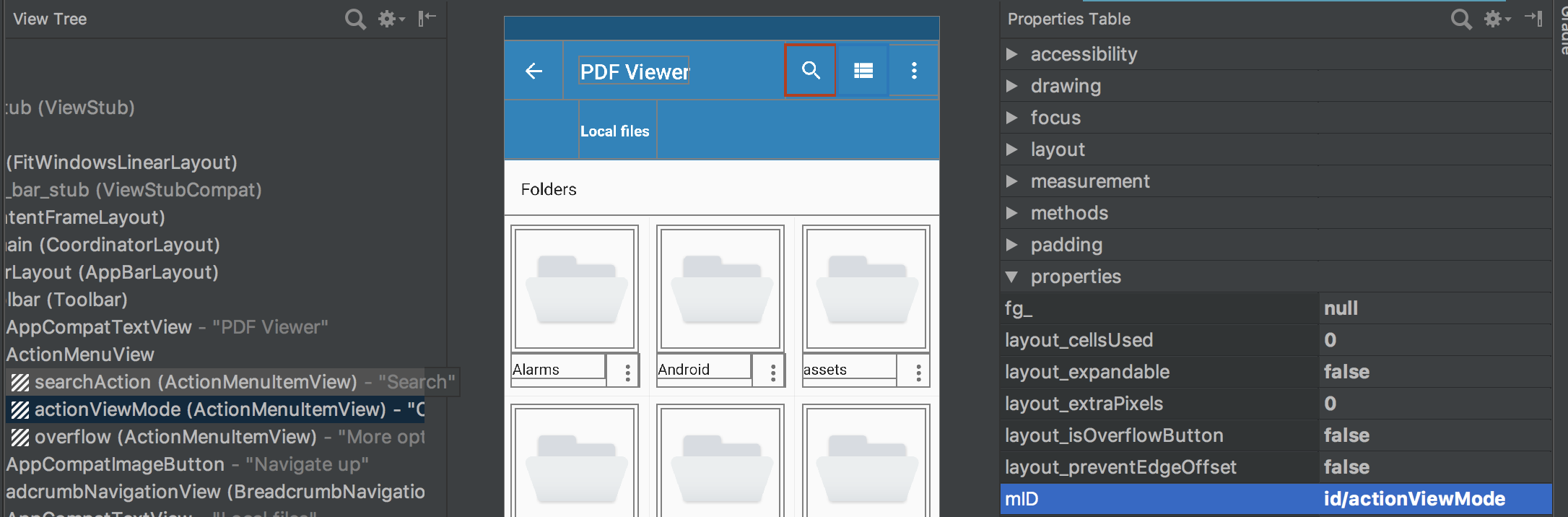 Search property by name