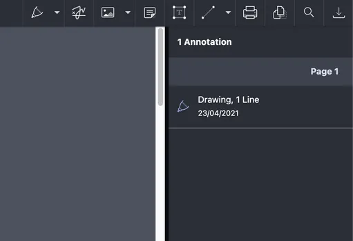 Sidebar placed on the right side.