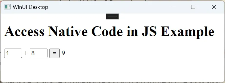 Application screenshot