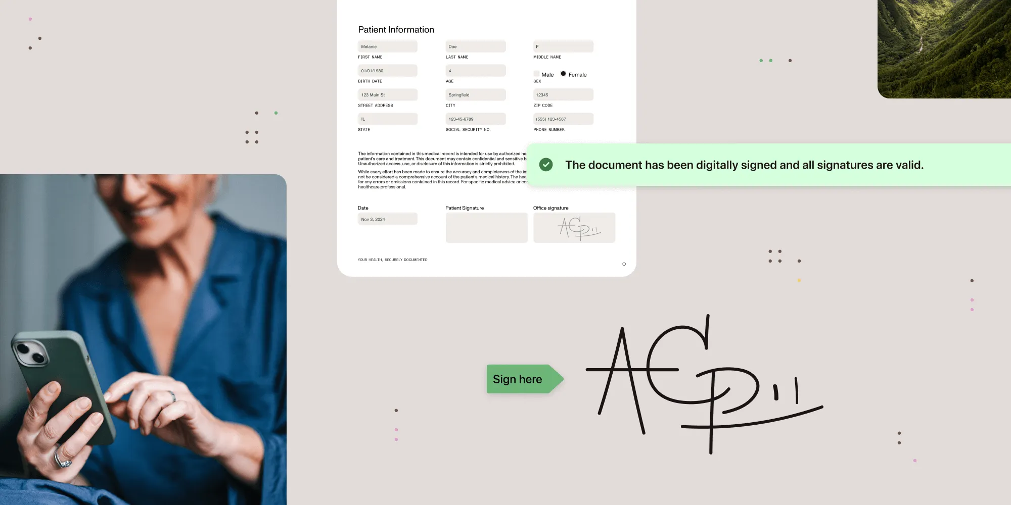 The difference between digital and electronic signatures
