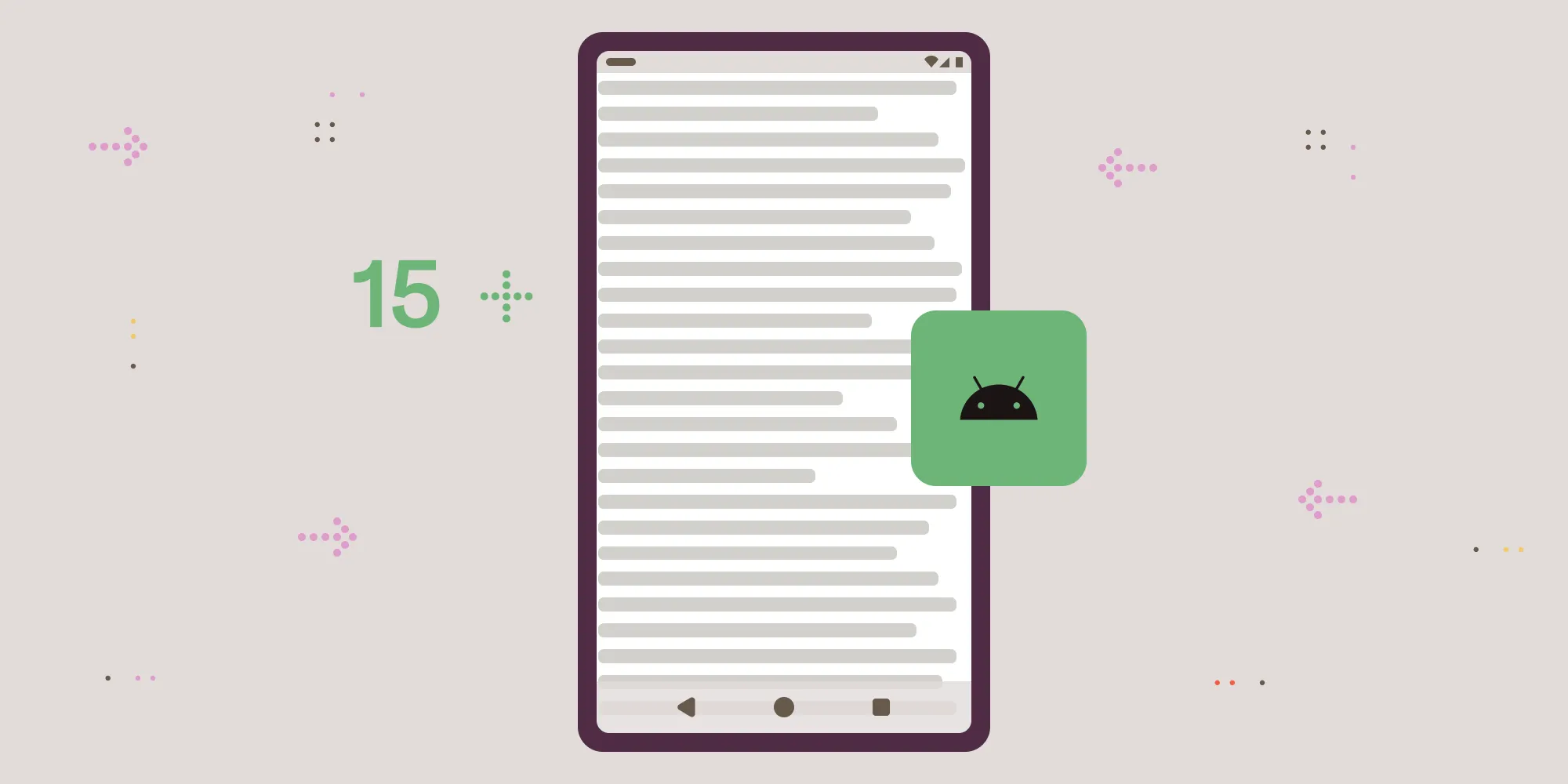 Edge-to-edge support on Android 15+