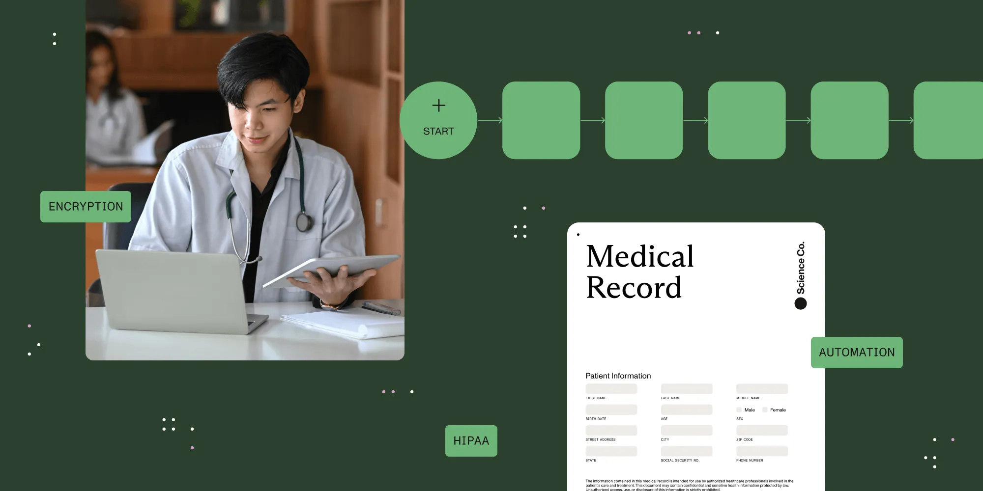 Featured image for article: HIPAA-compliant document management in hospitals
