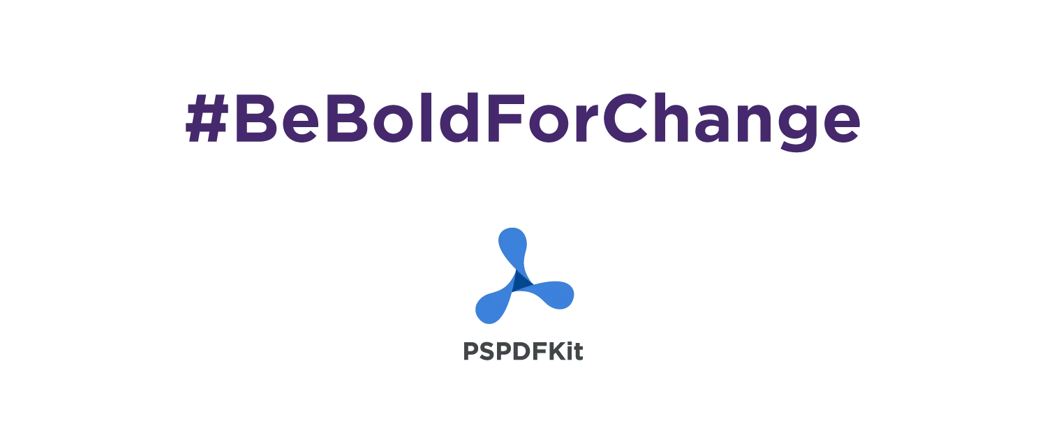 Be Bold For Change!