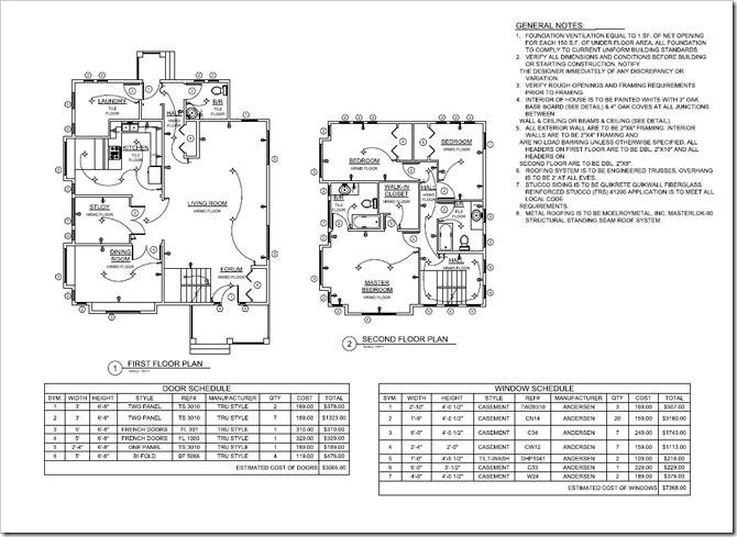 CAD Sample - Black and White