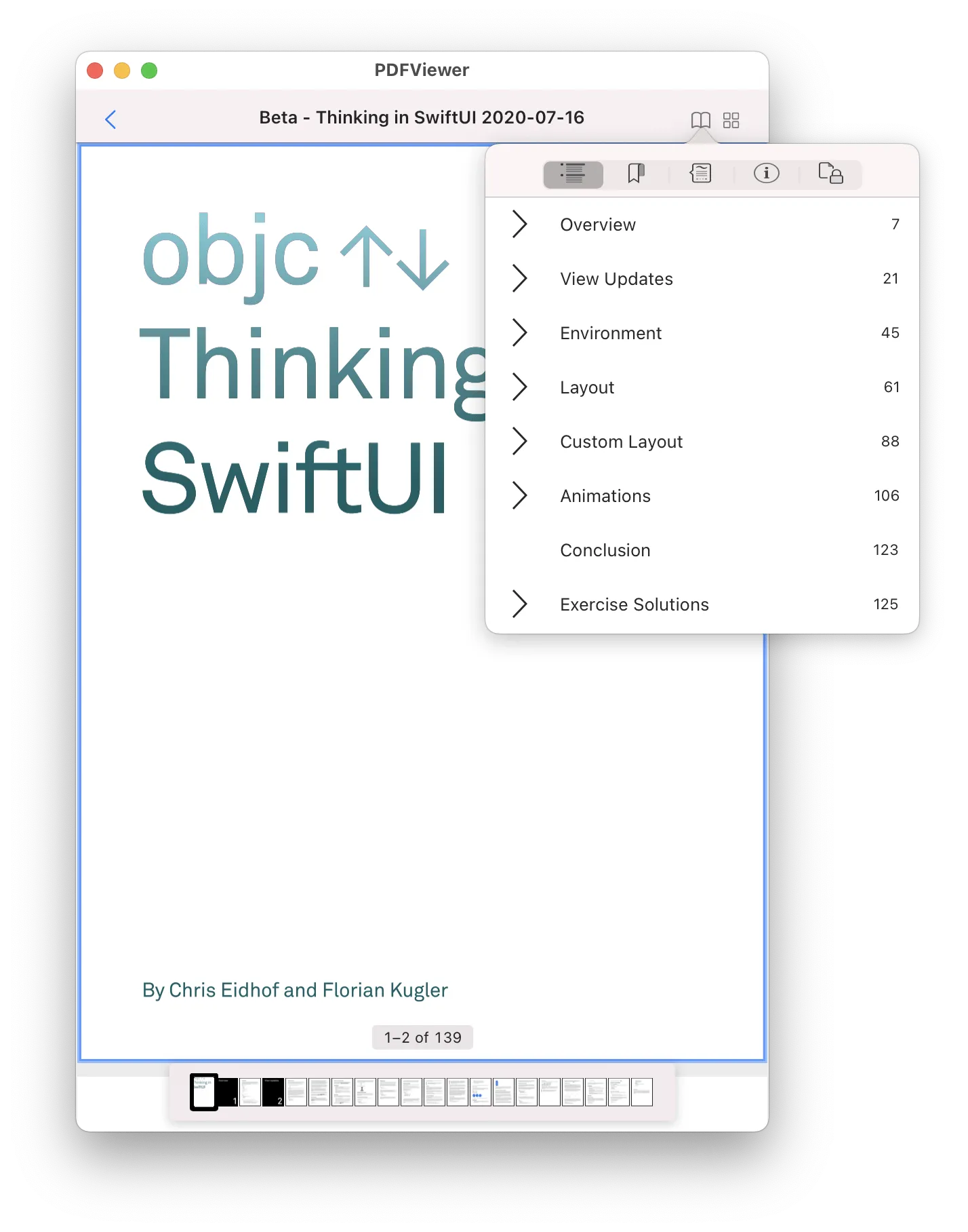 Popover presented from Catalyst