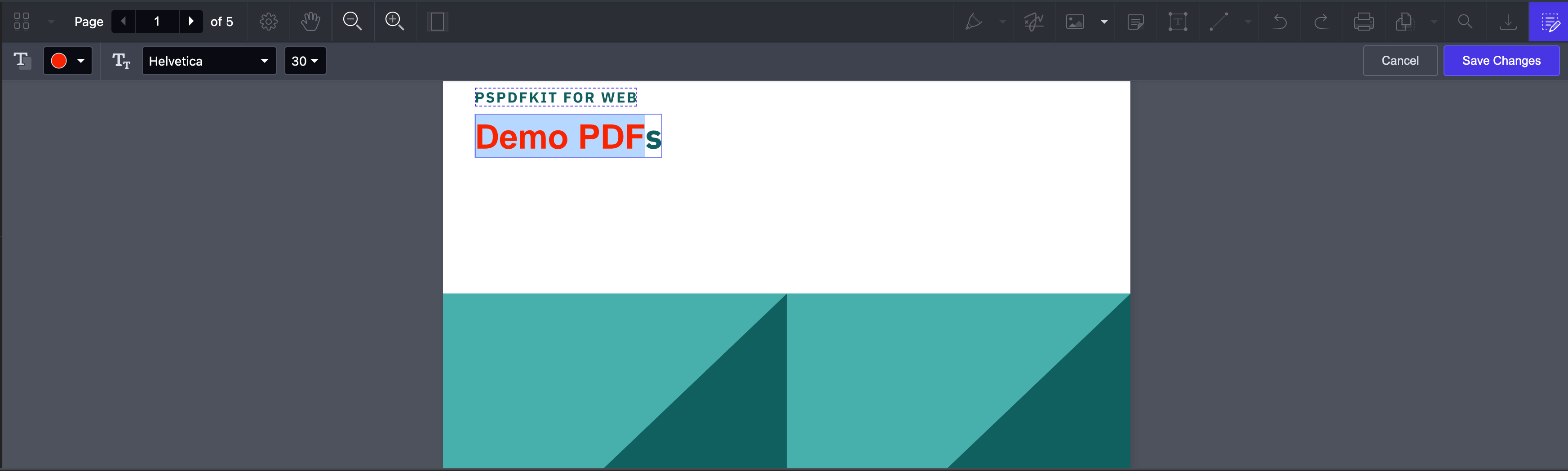 Content Editor Example