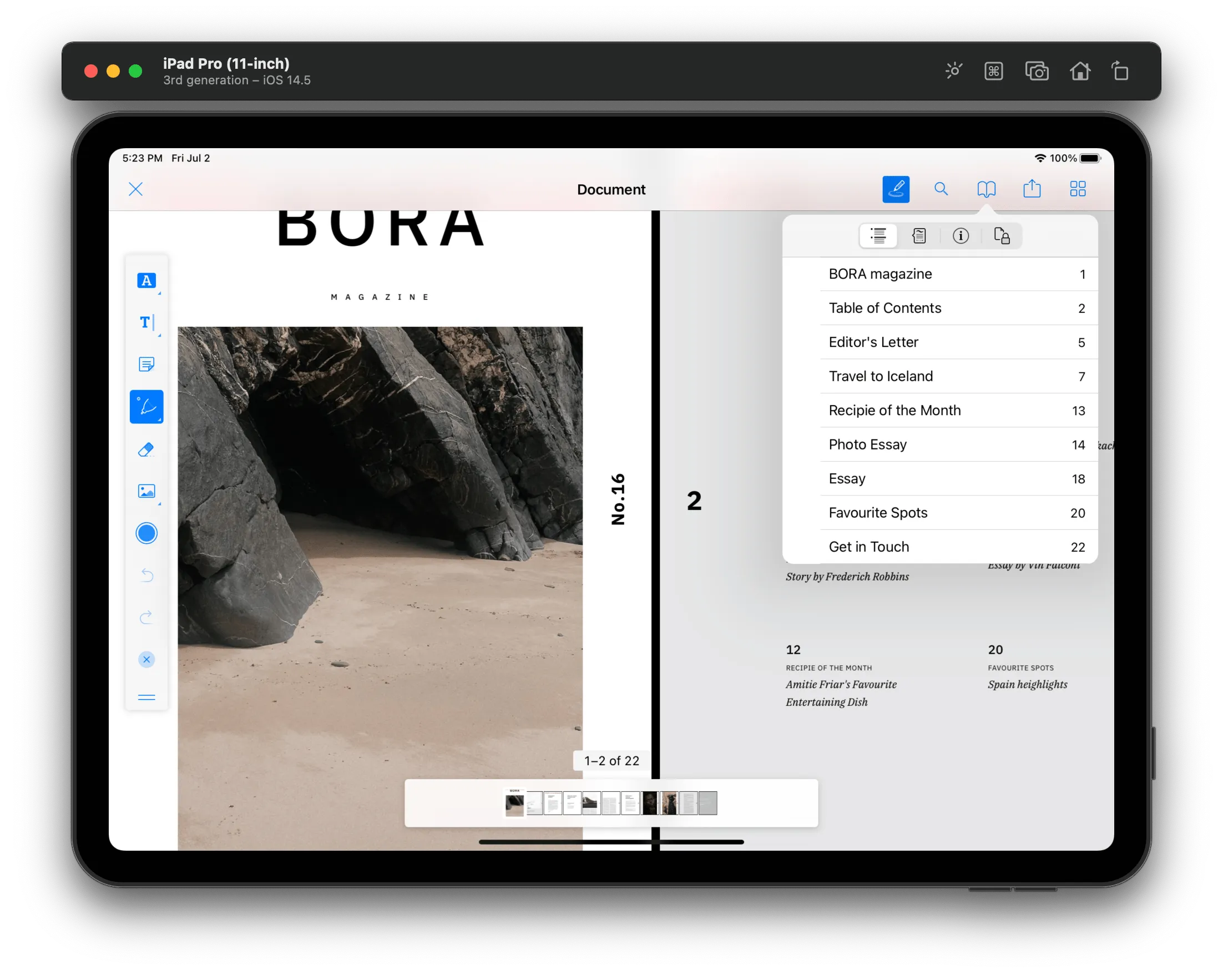 PDF using Cordova PSPDFKit plugin on iOS