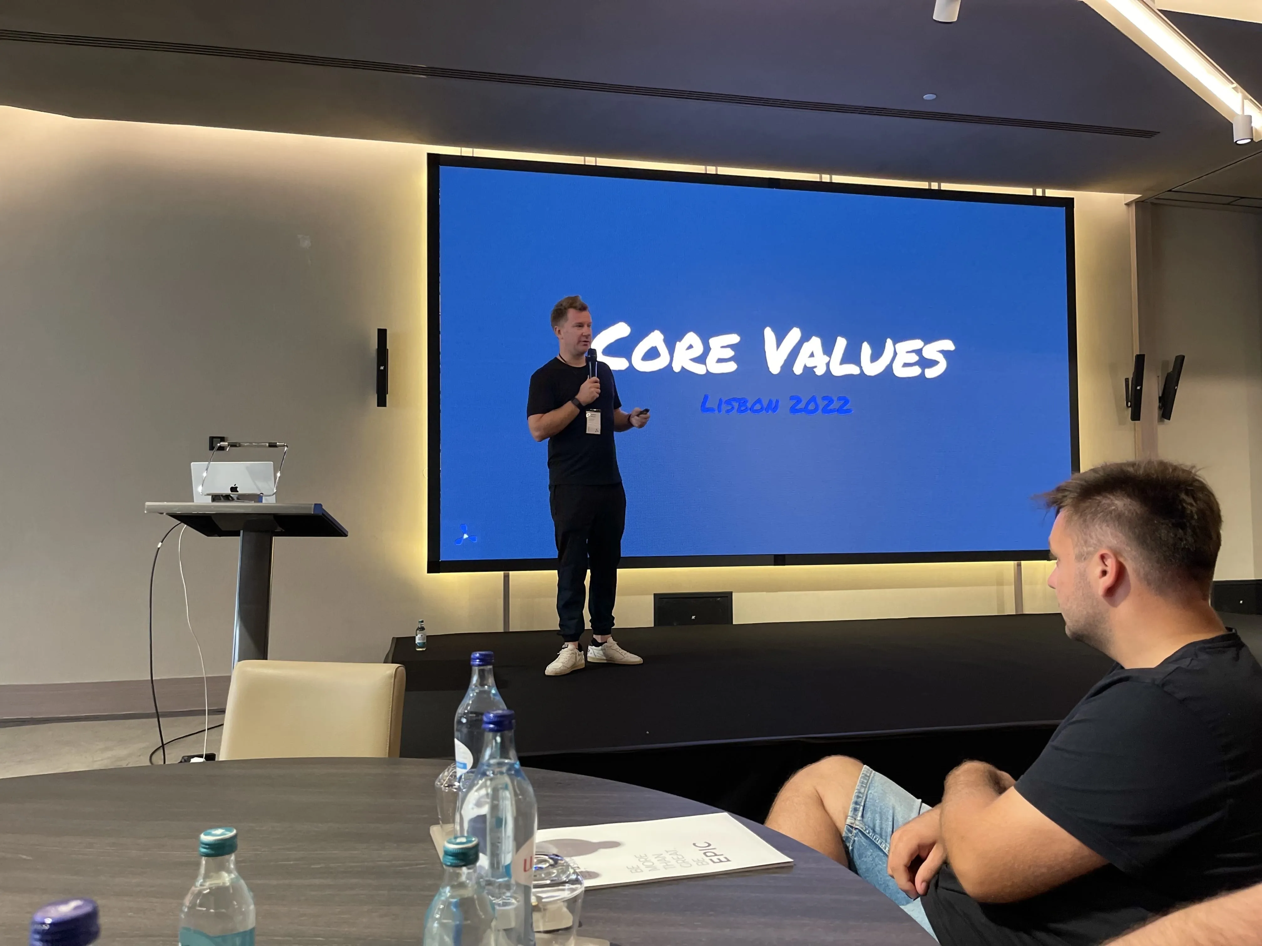 Our CEO discussing core values
