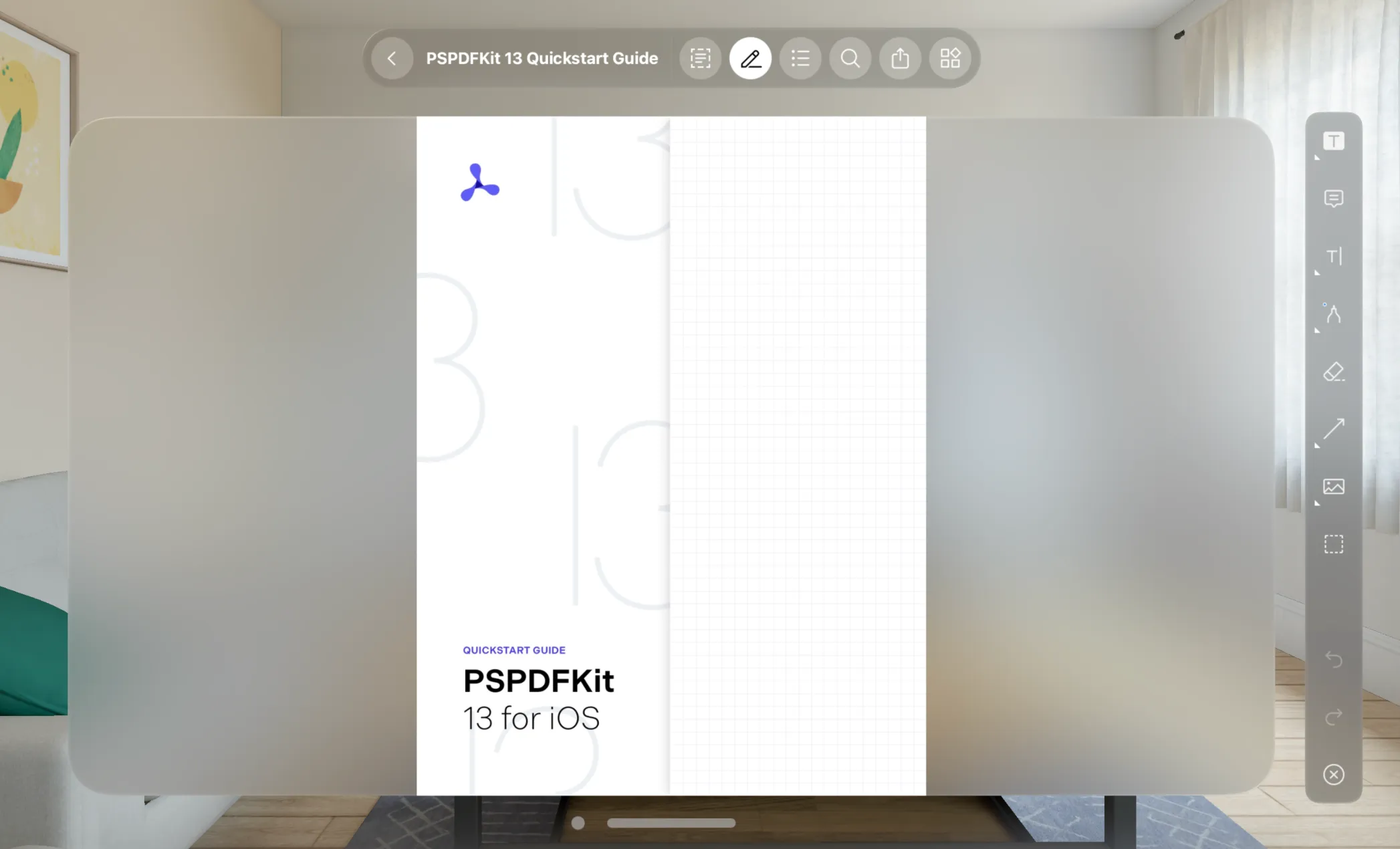 Displaying custom ornaments on UIKit view controllers