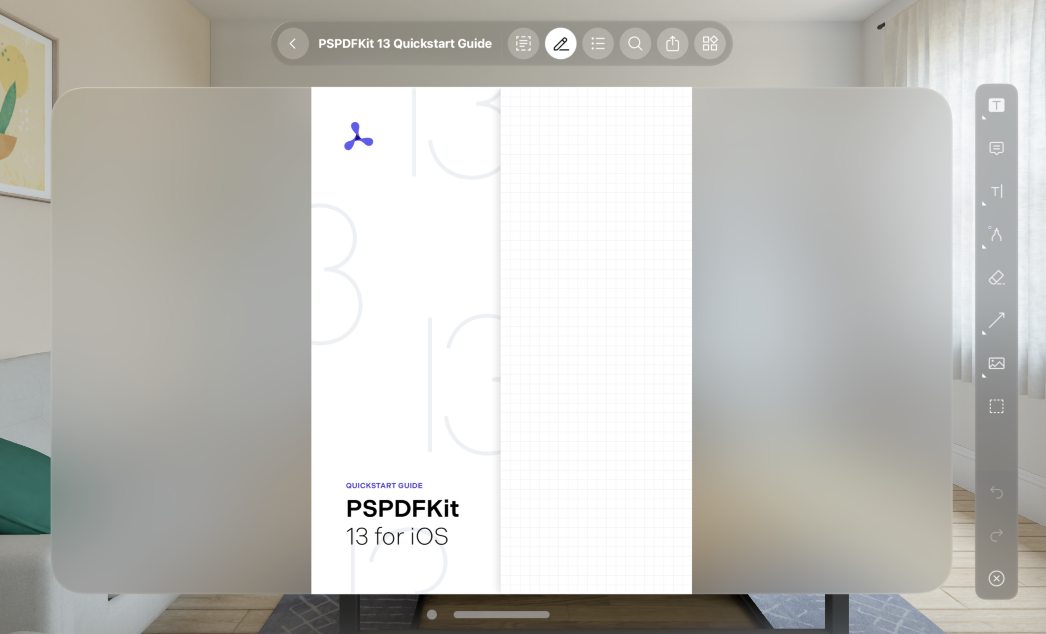 Displaying custom ornaments on UIKit view controllers