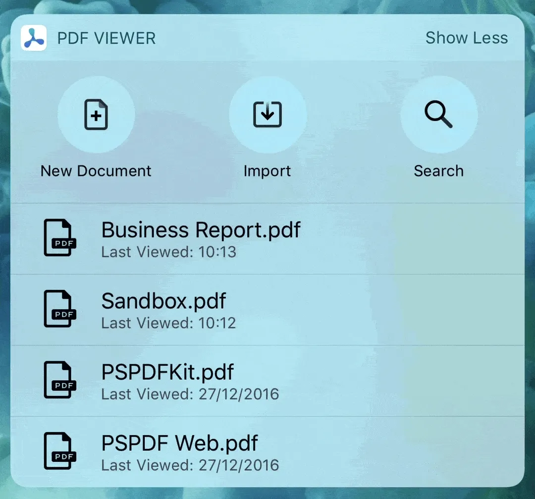 Display Mode Switching