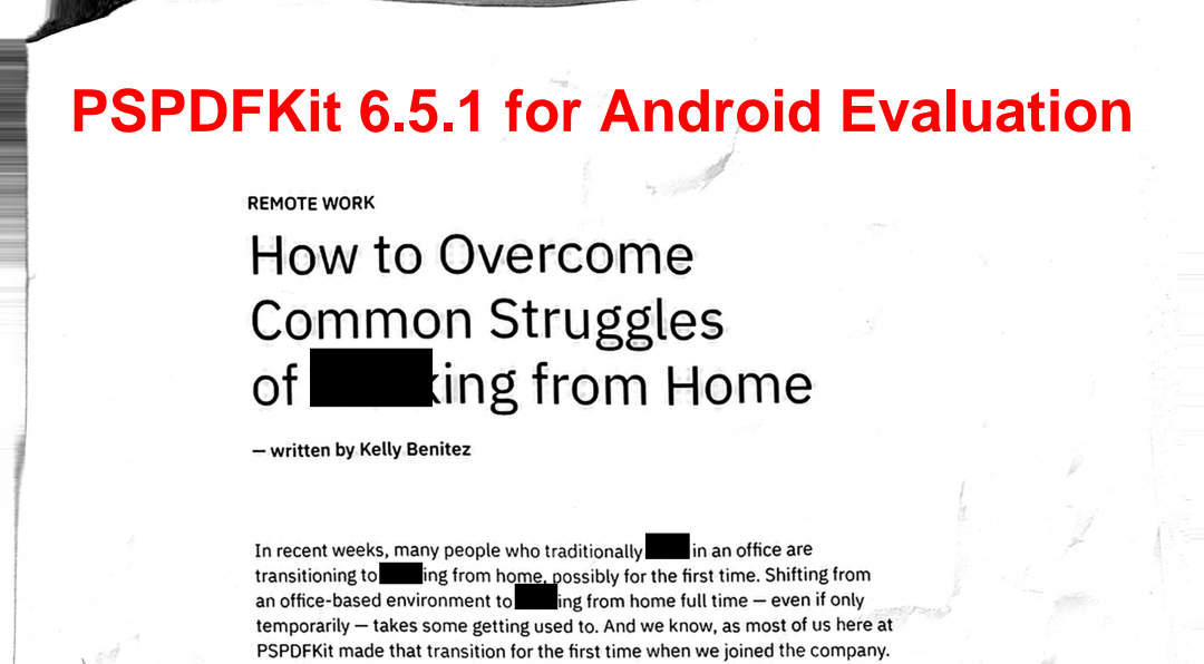 Scanned PDF with text redacted after running OCR