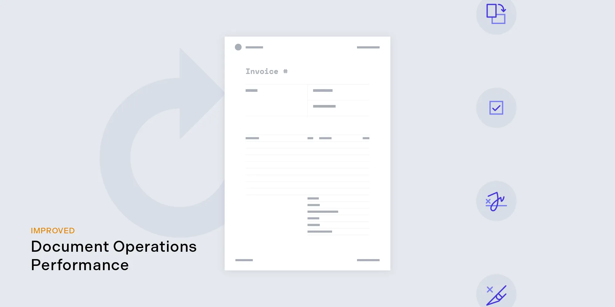 Document Operations Performance Improvements