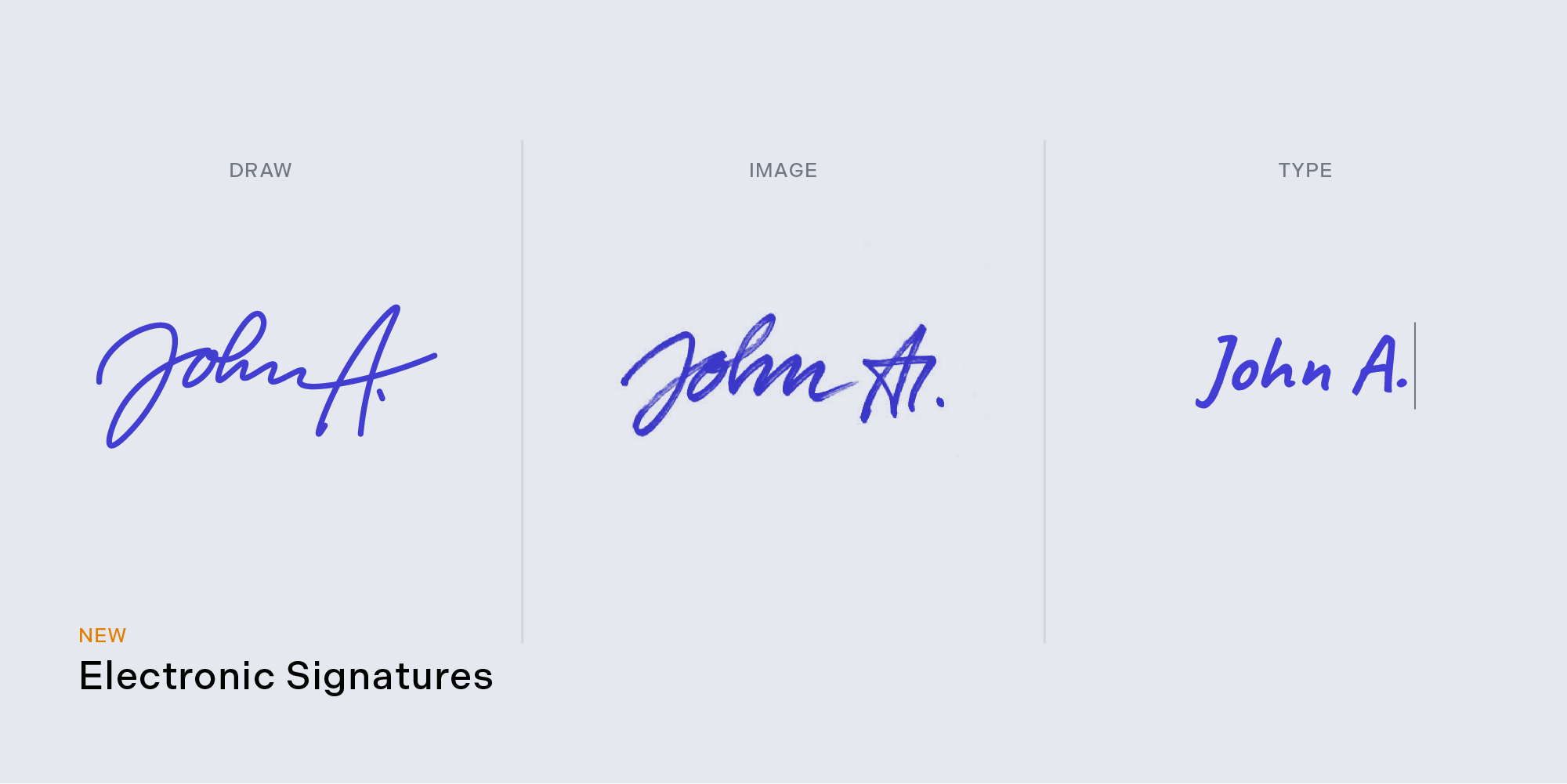 Electronic Signatures