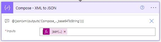 compose action to flow canvas
