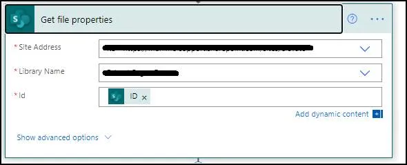 Get file properties