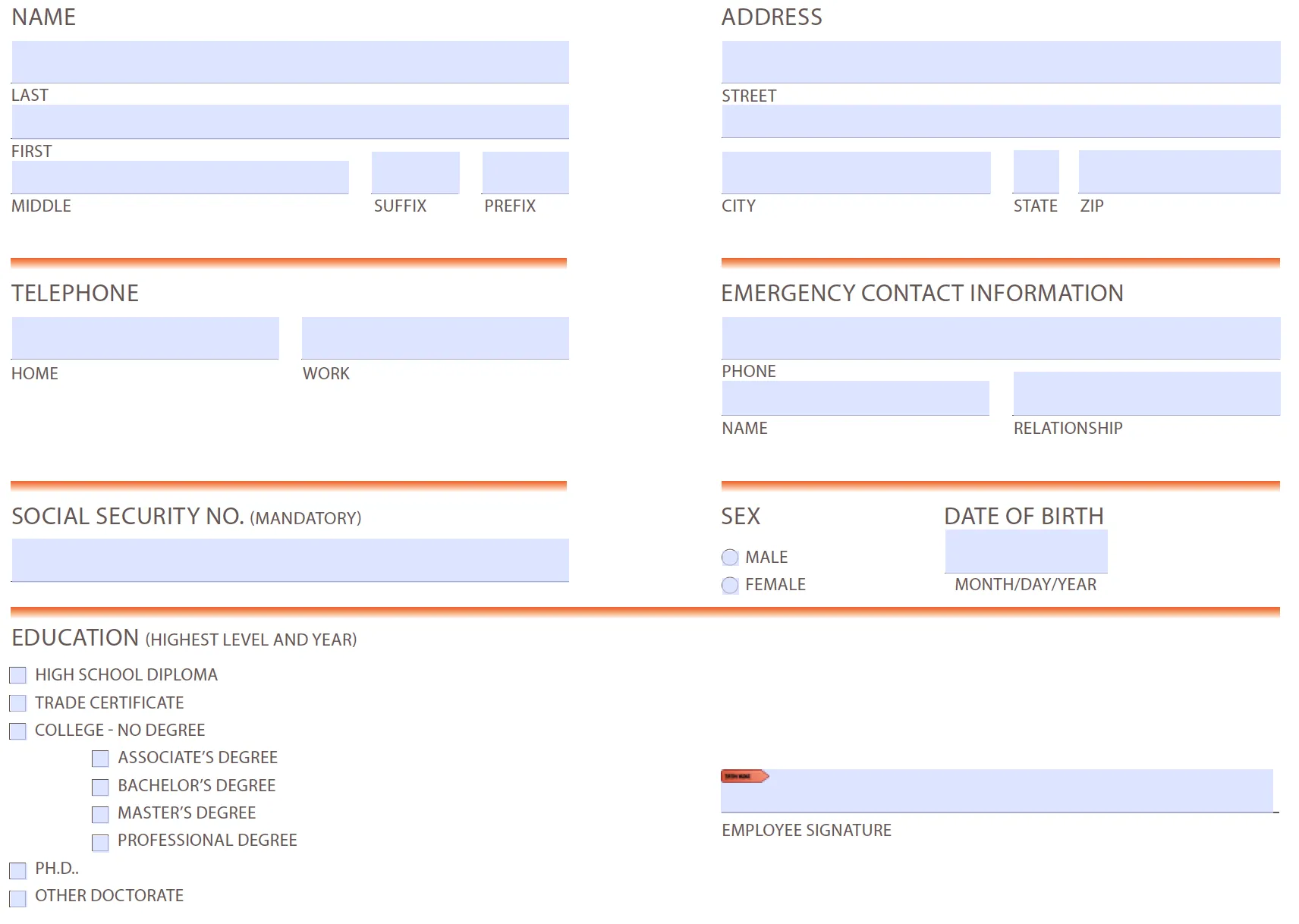 PDF Form