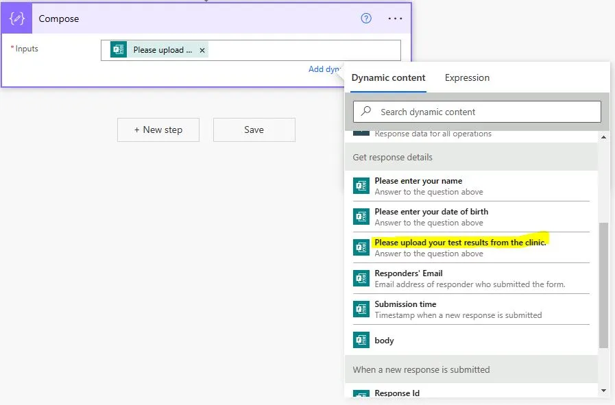 get response details