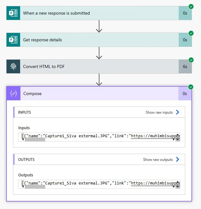 copy json from