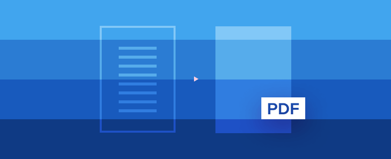 Generate a PDF from a Word template