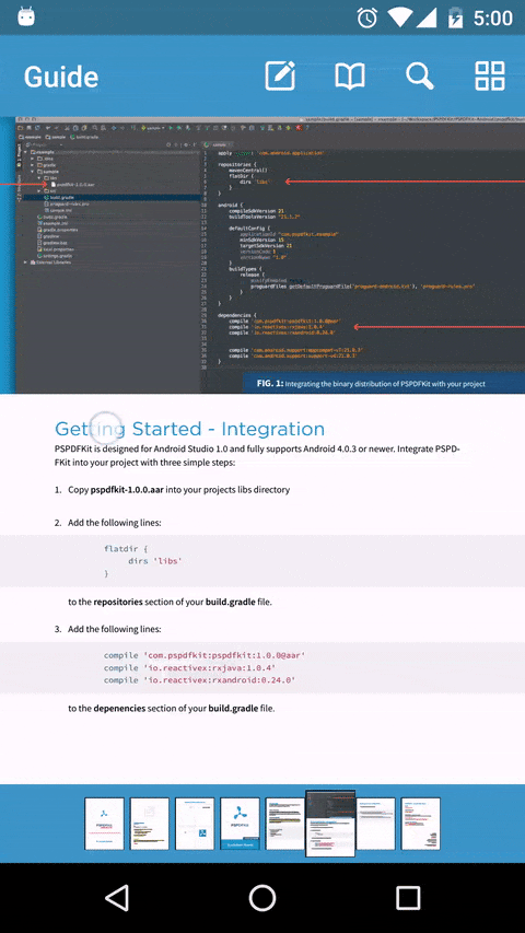 Highlighting text selection