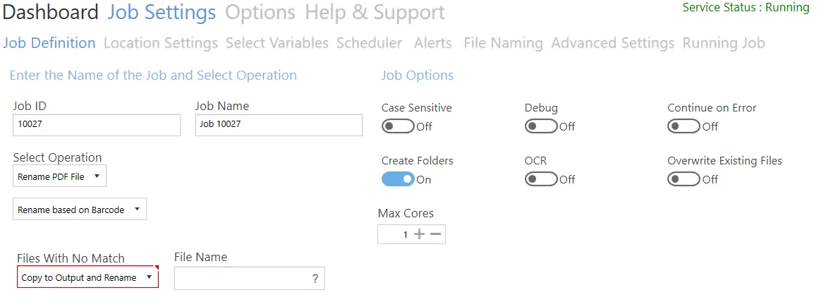 Available Variables