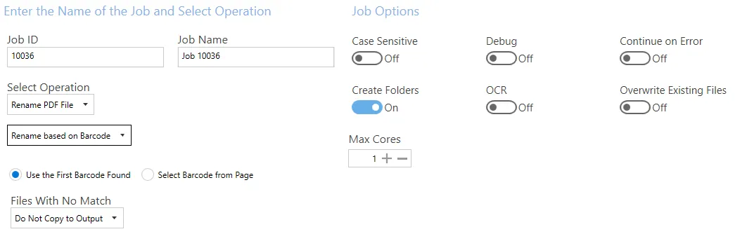 Rename Based on Barcode