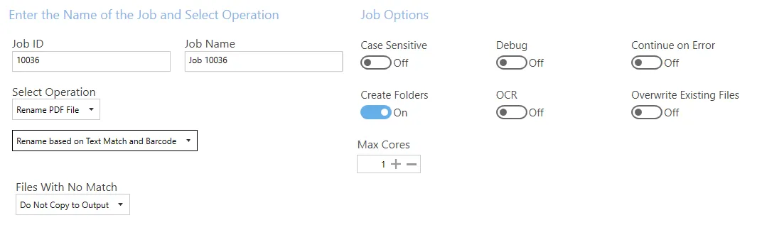 Rename Based on Text Match and Barcode
