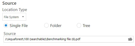 Choose File System Type