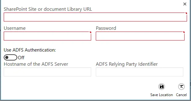 SharePoint Location Fields