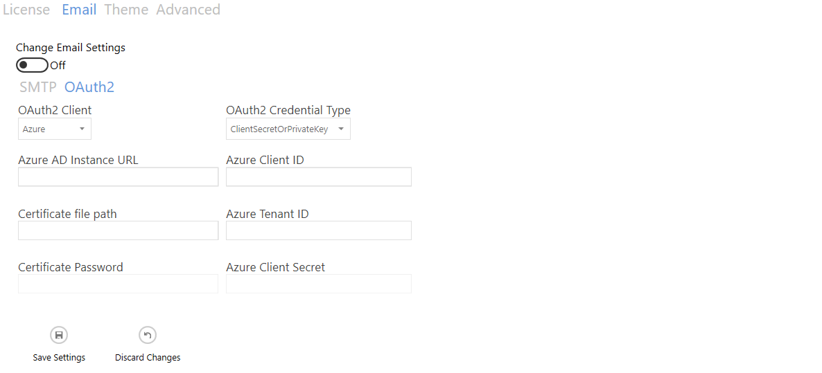 Modern (or OAuth2) Authentication