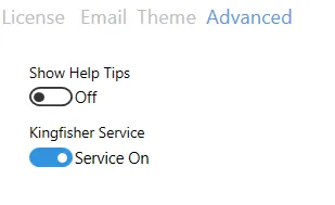 Advanced Settings