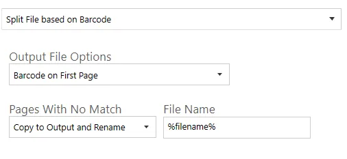 Split Files Based on Barcode