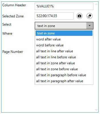 Select Option