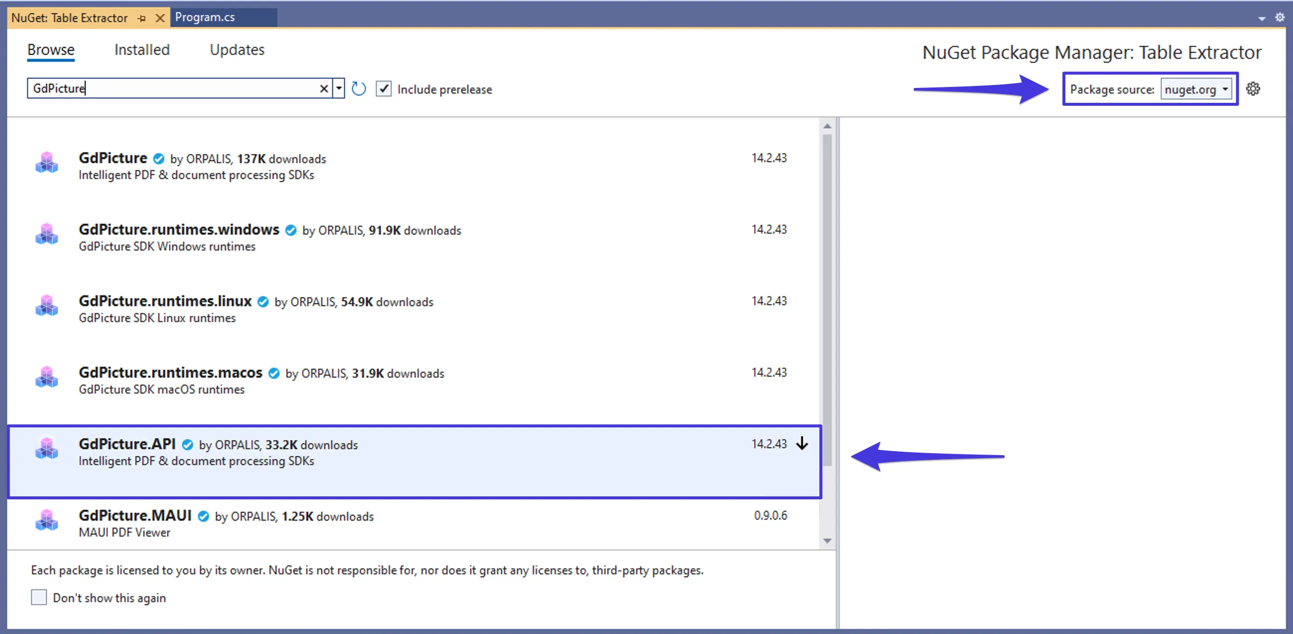 Install GdPicture.API