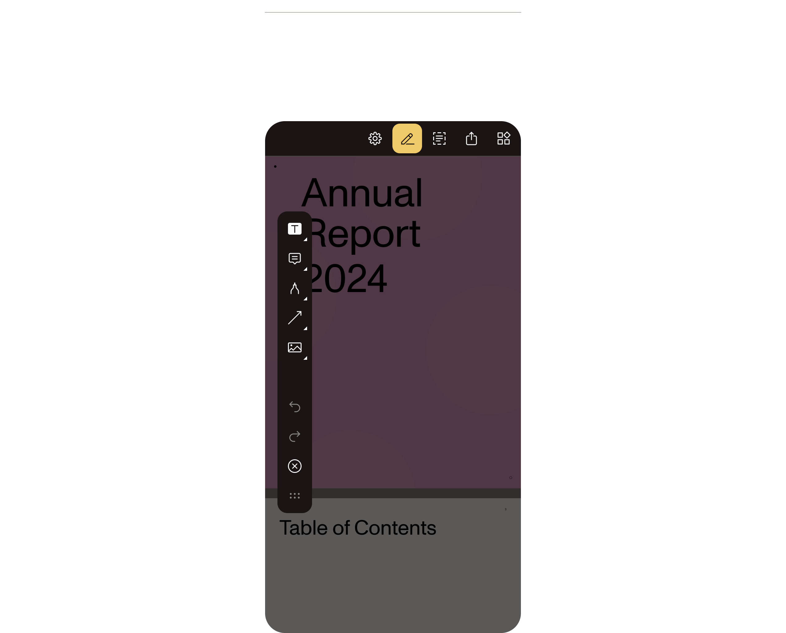 iOS PDF SDK UI showcase