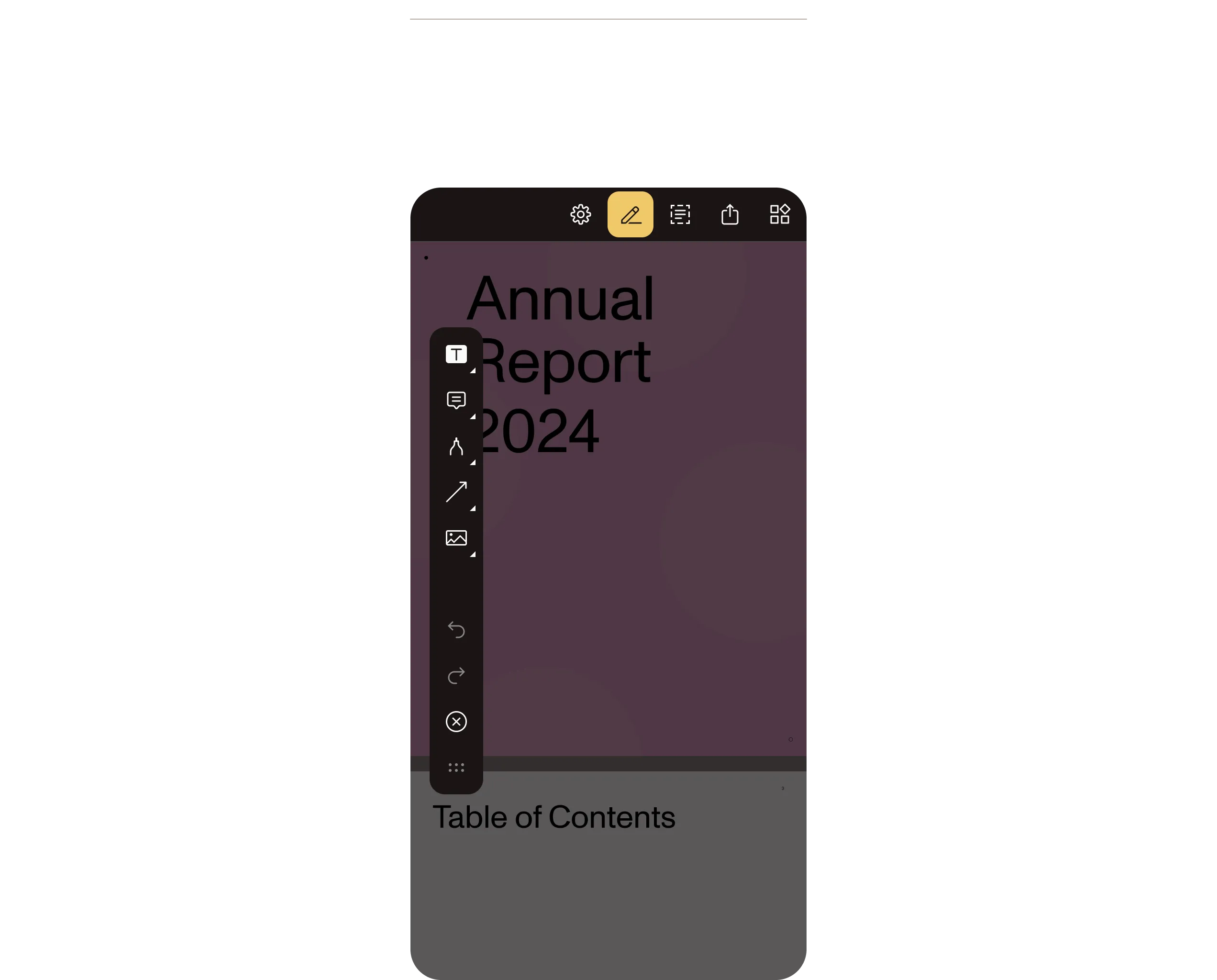 iOS PDF SDK UI showcase