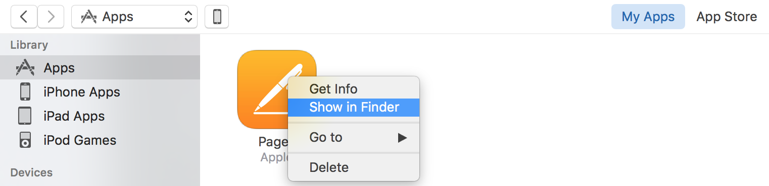 iTunes App File Download