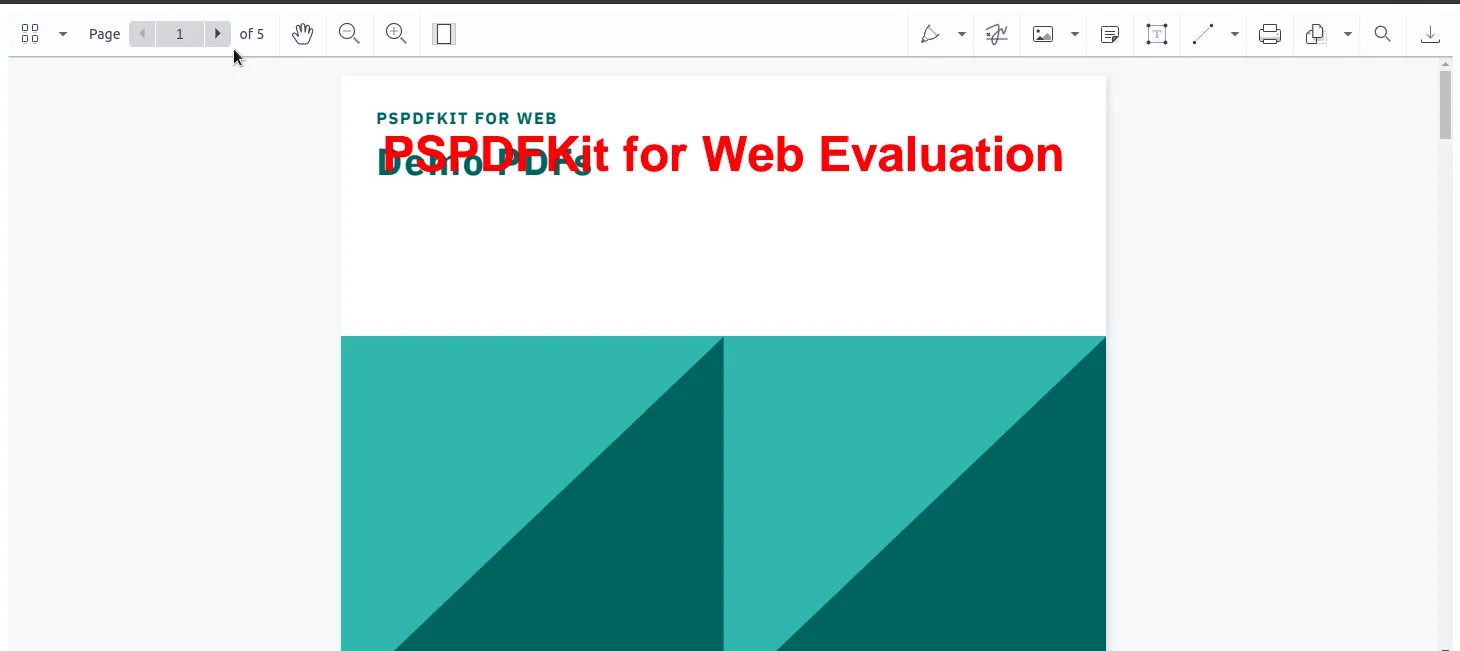 A loaded PDF you can annotate!