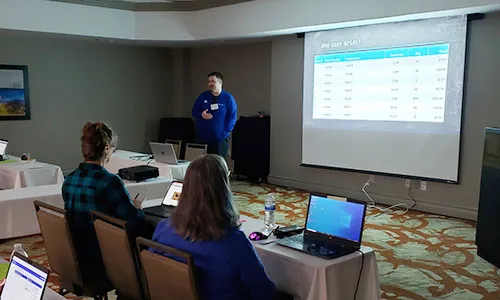 Marty Herbert Presenting