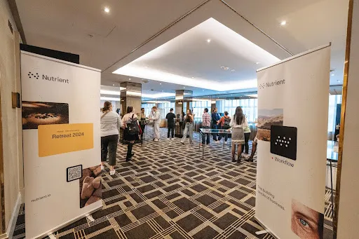 The second floor of the hotel