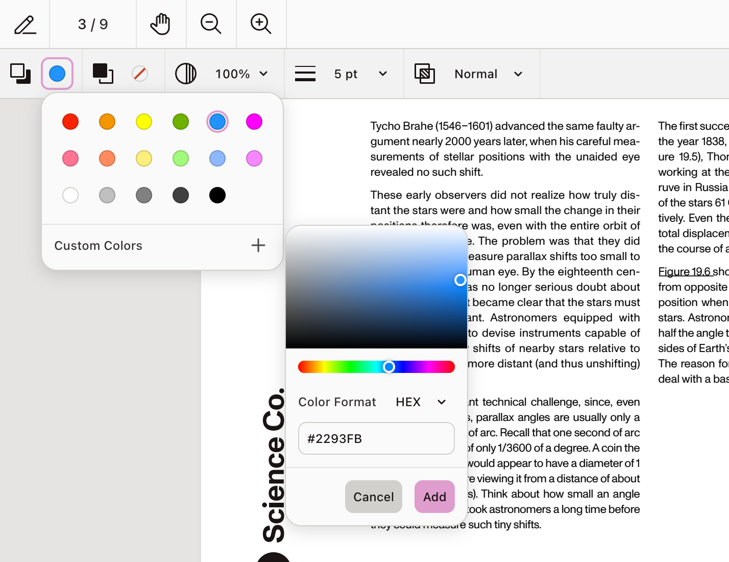 Custom Color Picker