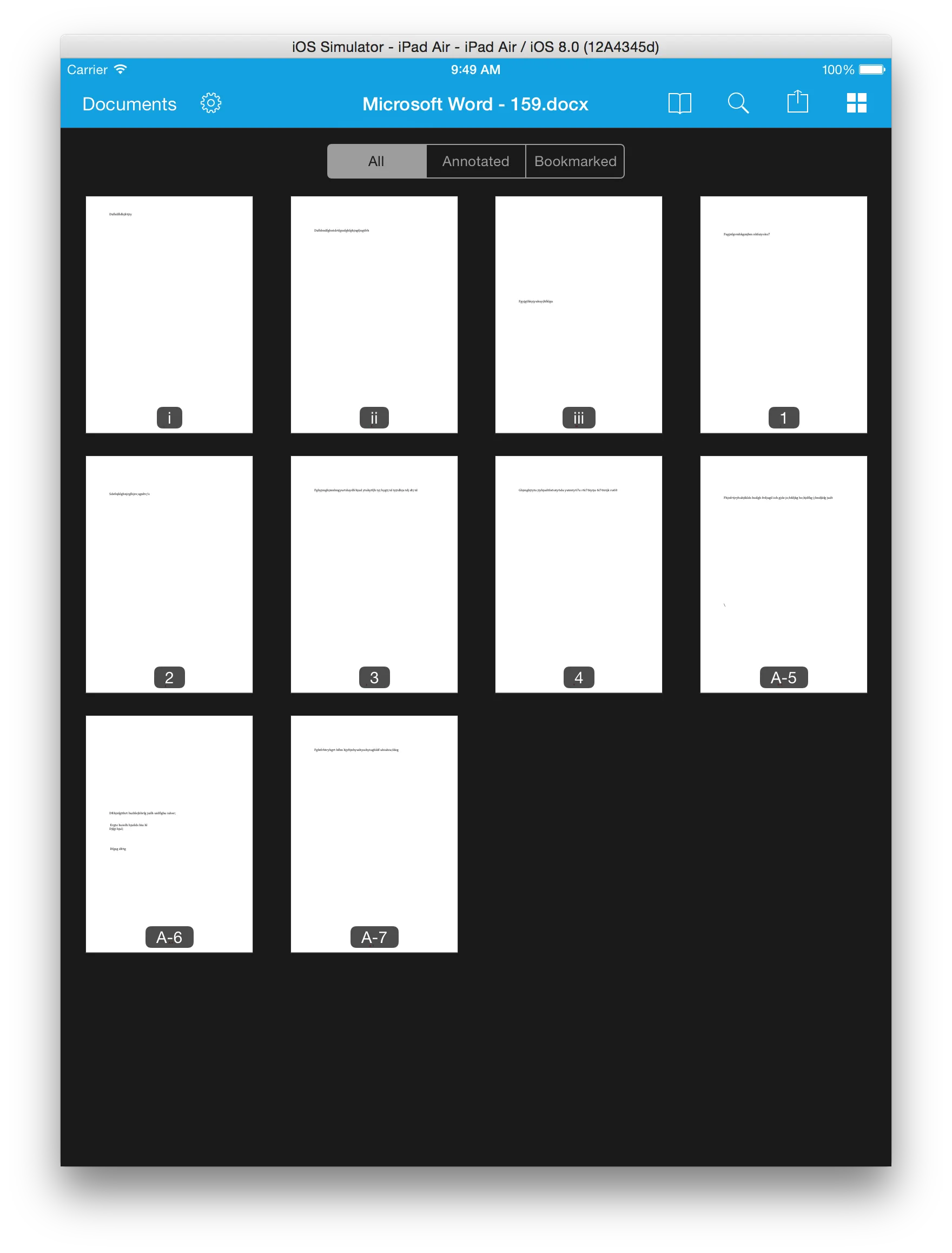 Page labels