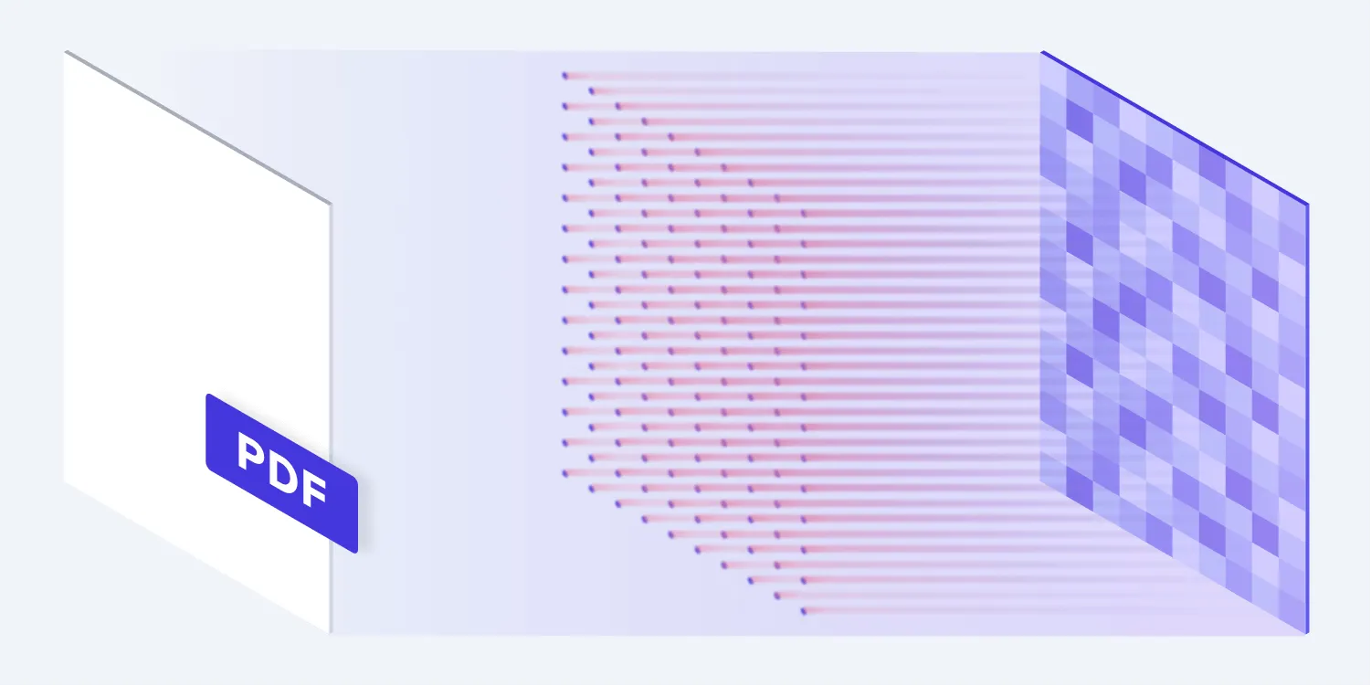 Architecture diagram showing PDF parser and renderer components PDF parsers and PDF renderers illustration