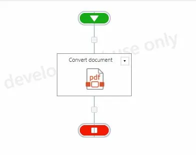 convert document action