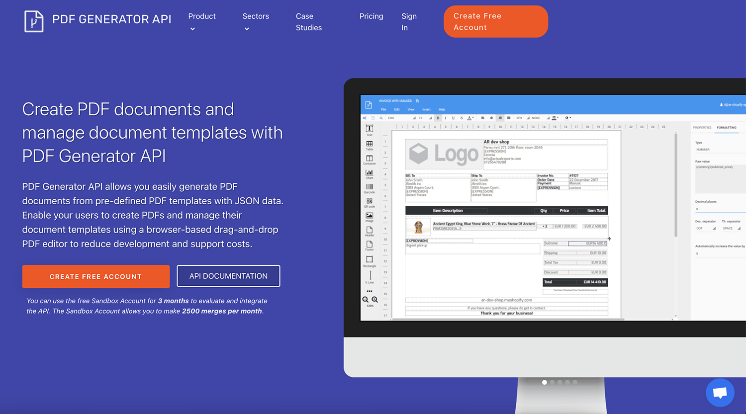 PDF Generator API image