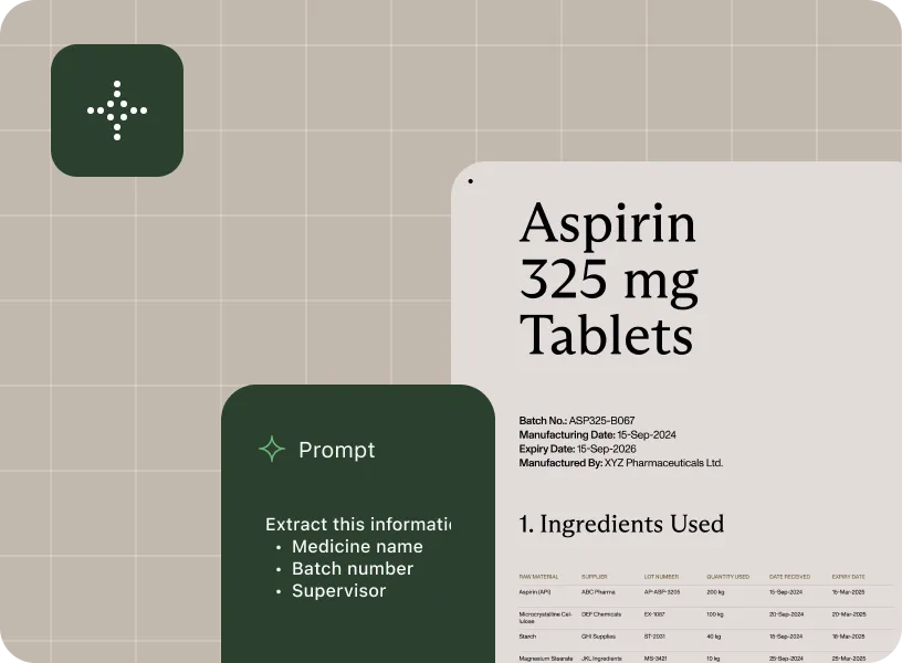 Regulatory submissions
