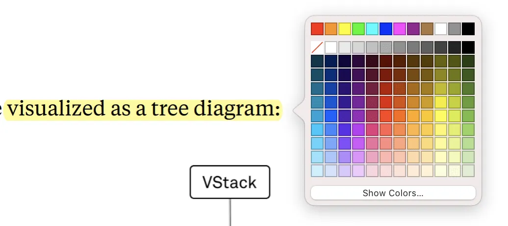 Color Picker on Mac Catalyst in Big Sur