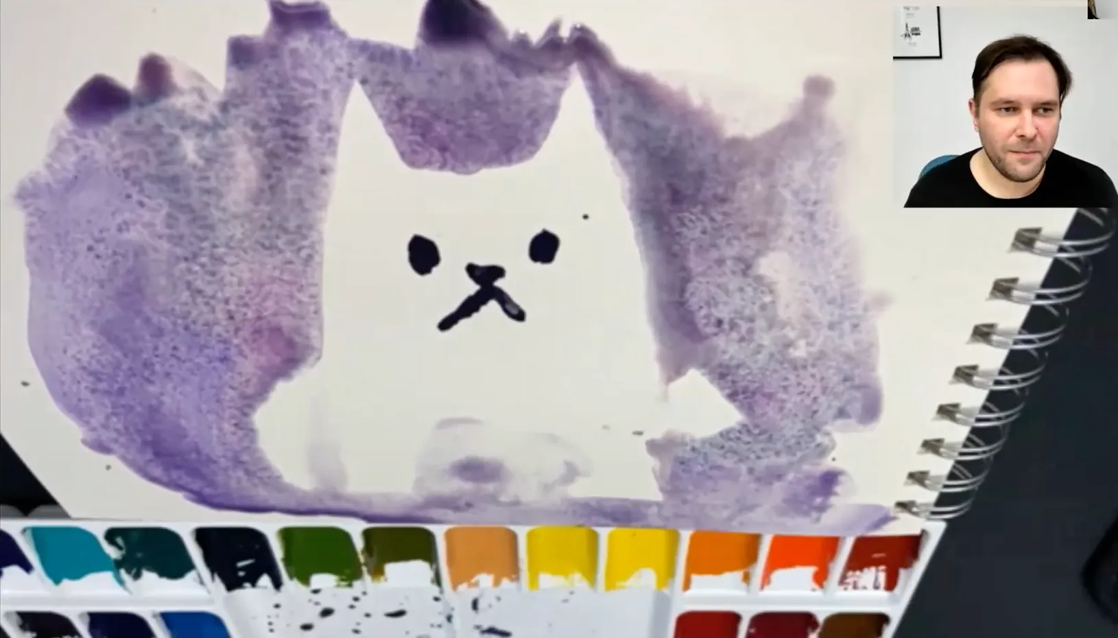 Picture of PSPDFKitty watercolor painting